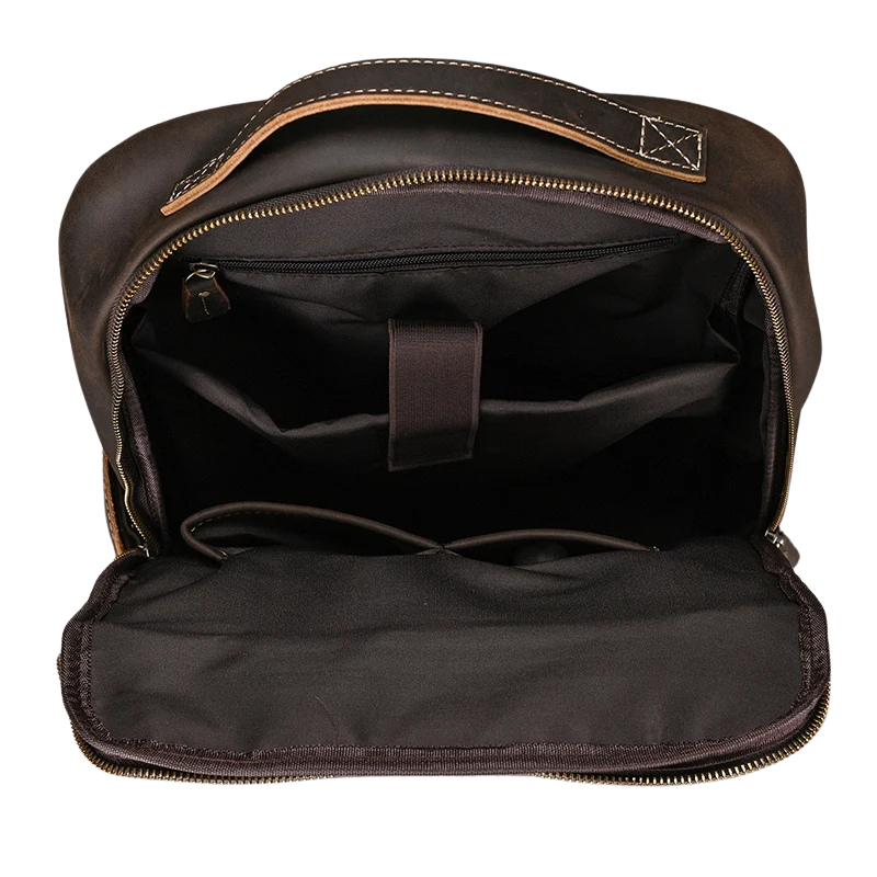 Mochila de Couro Genuíno "Brecce" Andria