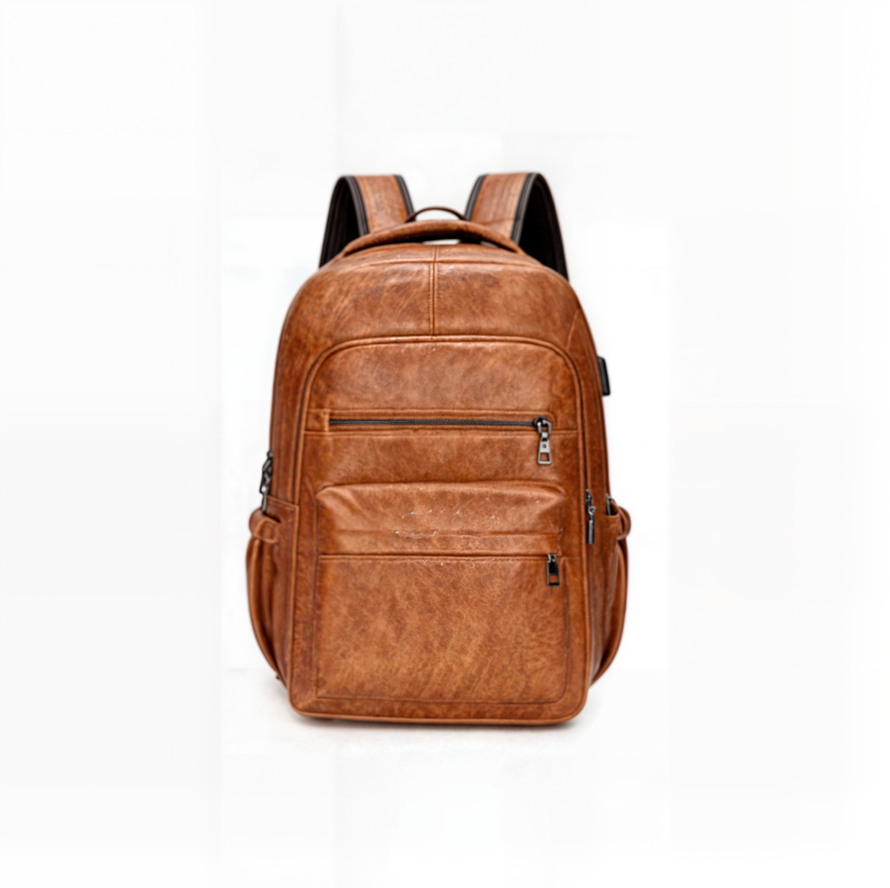 Mochila de Couro "Brecce" Capri