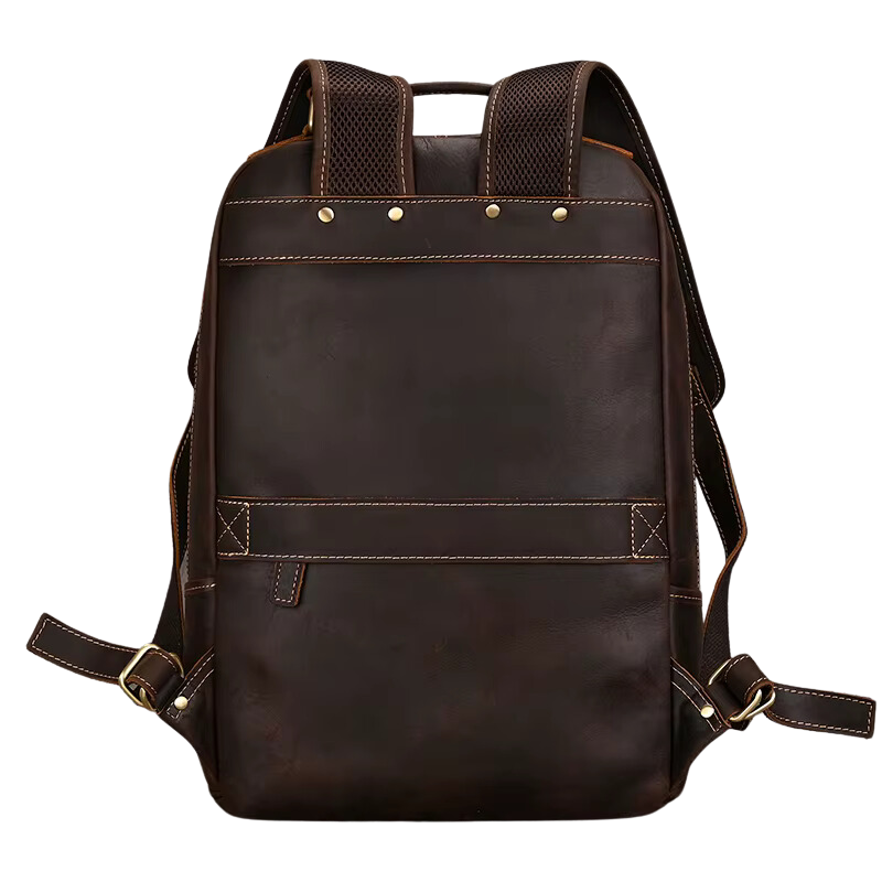 Mochila de Couro Genuíno "Brecce" Forli