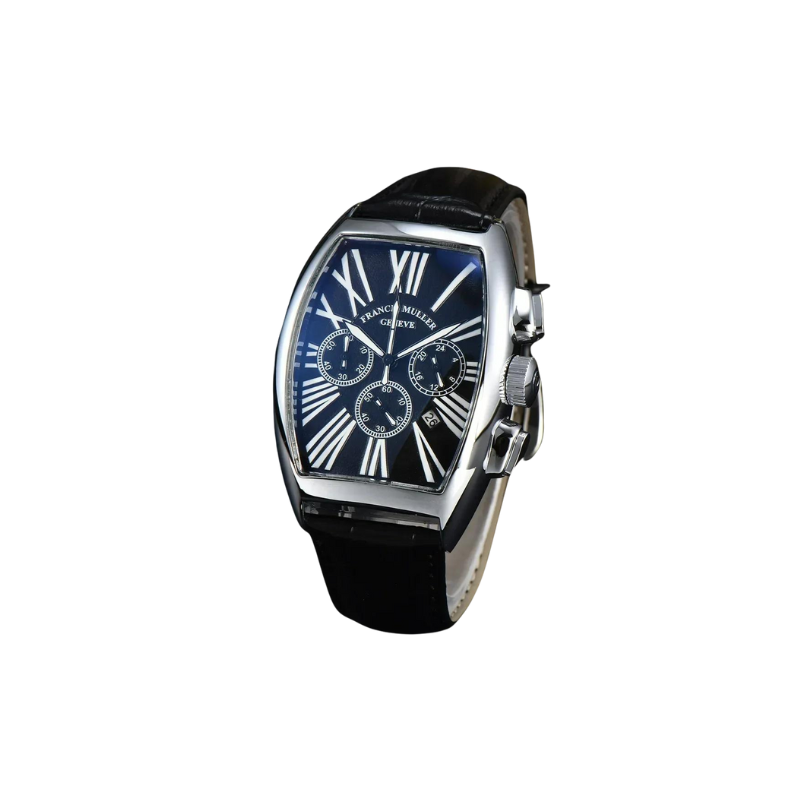 Relógio com Pulseira de Couro "Brecce" Brindisi