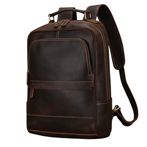 Mochila de Couro Genuíno "Brecce" Forli