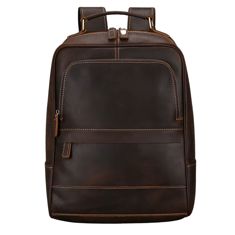 Mochila de Couro Genuíno "Brecce" Forli